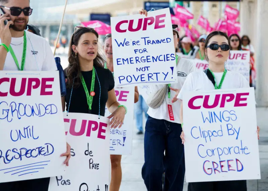 Canada moves to end strike as hundreds of flights grounded
