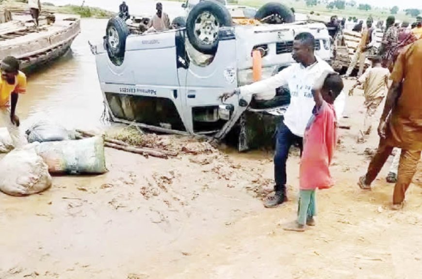 Many feared killed as bus plunges into Taraba river