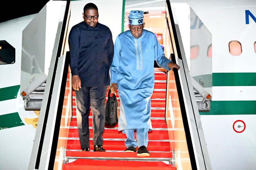 Tinubu returns to Nigeria after Japan, Brazil trips