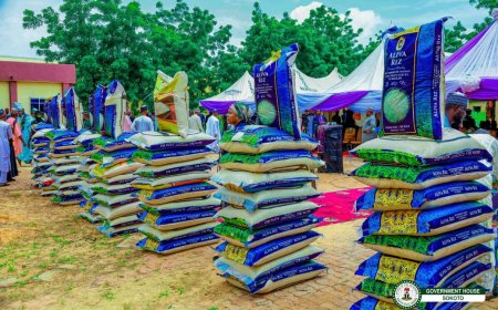 Sokoto disburses N69m, rice to families of bandit attack victims