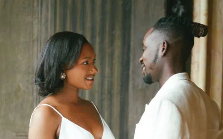 Mr Eazi now your boss, don’t call me – Femi Otedola tells daughter at wedding
