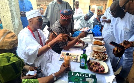 Prince Ajidagba Canvasses For Unity, Welcomes New Members To Fusengbuwa Ruling House Forum