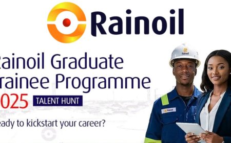 RainOil Graduate Trainee Program 2025 | How To Apply