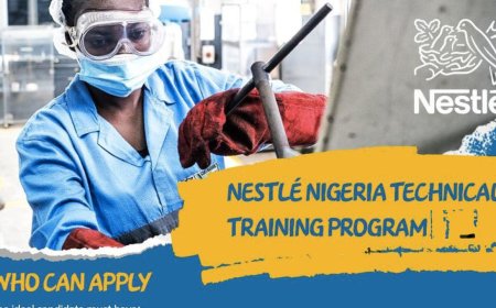 Nestle Nigeria Technical Training Program 2025 | How To Apply