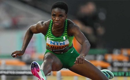 World Champs: Amusan reaches 100m hurdles semis
