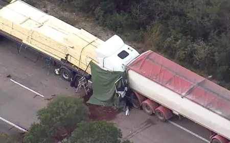 Seven injured as two trucks collide in Ogbomosho