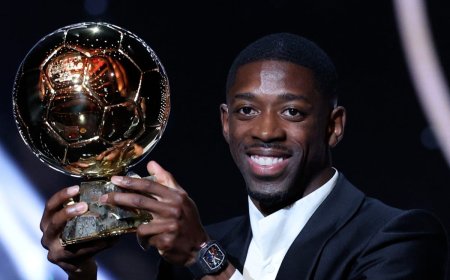 Ballon d’Or: How Dembele beat injury woes to claim football’s biggest prize