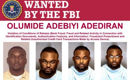 FBI places $10,000 bounty on Nigerian wanted for bank fraud