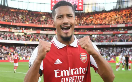 Saliba signs new five-year deal at Arsenal