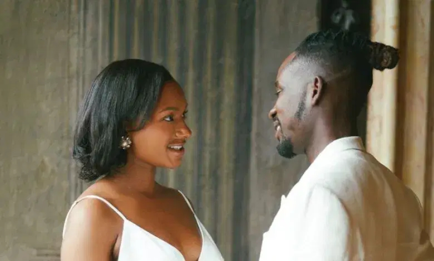 Mr Eazi now your boss, don’t call me – Femi Otedola tells daughter at wedding