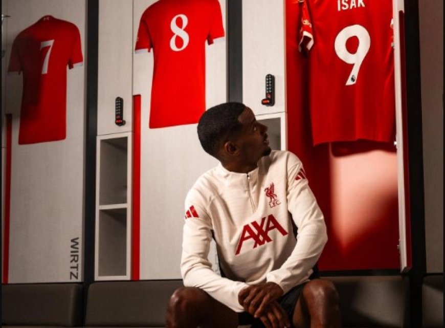 Liverpool’s Slot urges patience with ‘best striker’ Isak after record move