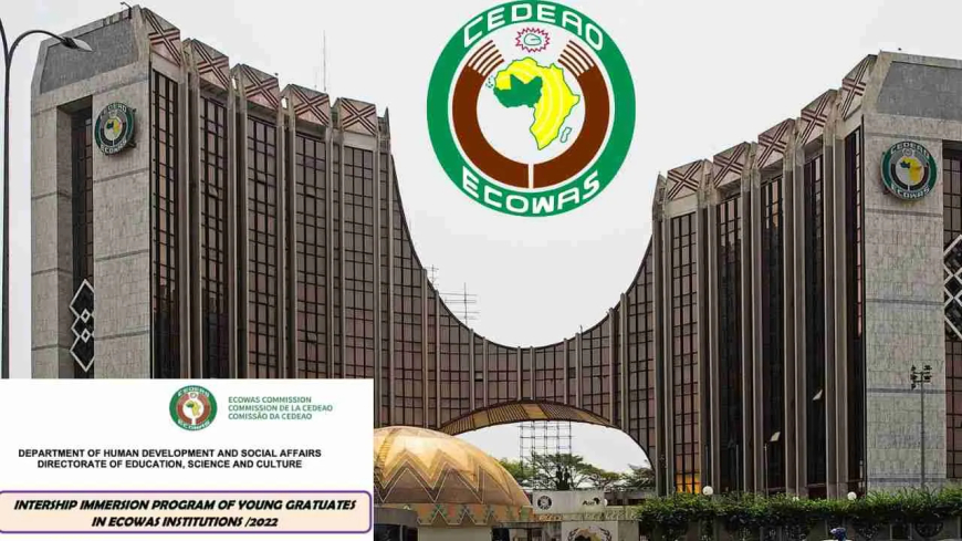 2026 ECOWAS Immersion Internship Program For Africans | How To Apply