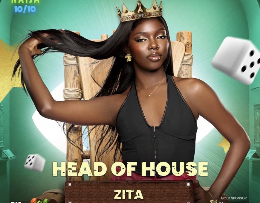 BBNaija S10: Zita dethrones Koyin, emerges new Head of House