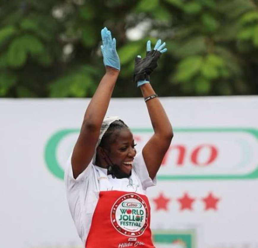 Hilda Baci shares moment Guinness World Records confirmed her jollof rice feat