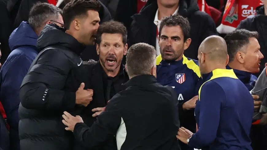 UCL: Simeone apologises for reaction to fan abuse after Liverpool defeat