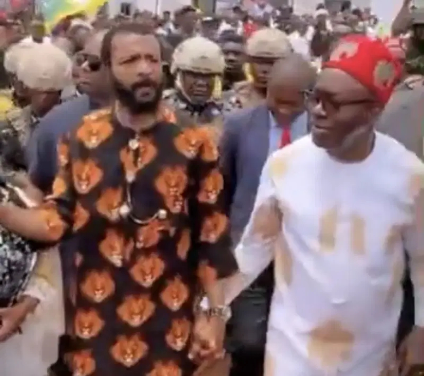 Soludo hosts Ebuka Obi at Anambra govt house