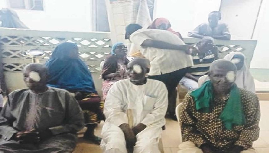 73-year-old Adamawa man regains sight after treatment