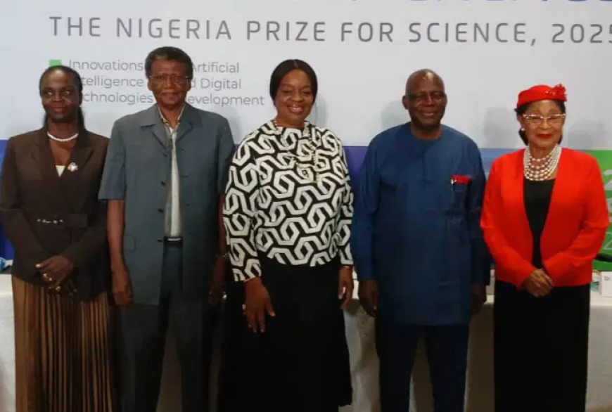 NLNG declares ‘no winner’ for 2025 The Nigeria Prize for Science