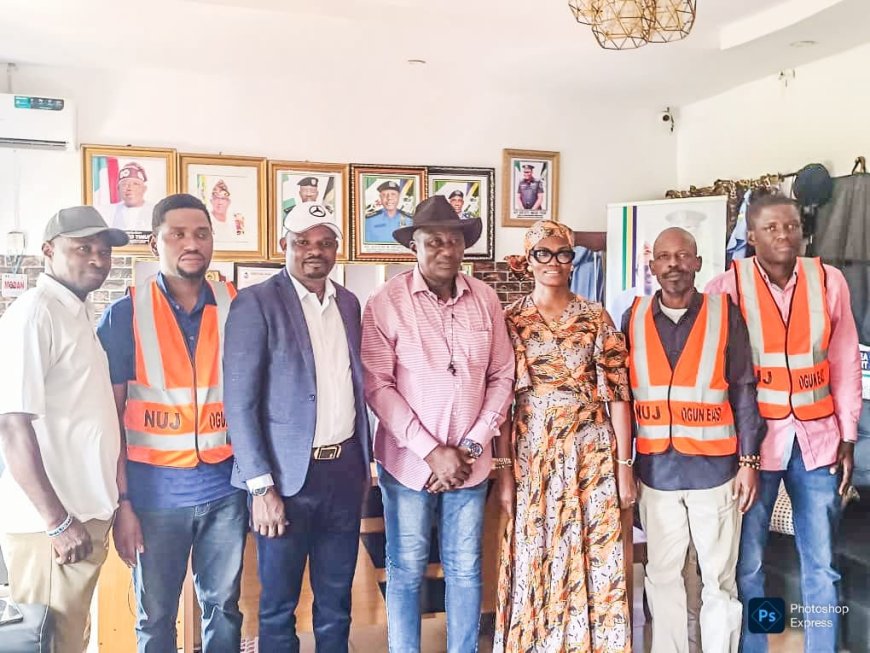 NUJ Ogun-East Chapel Meets Ijebu-Ode Area Commander On Fight Against Fake Journalism