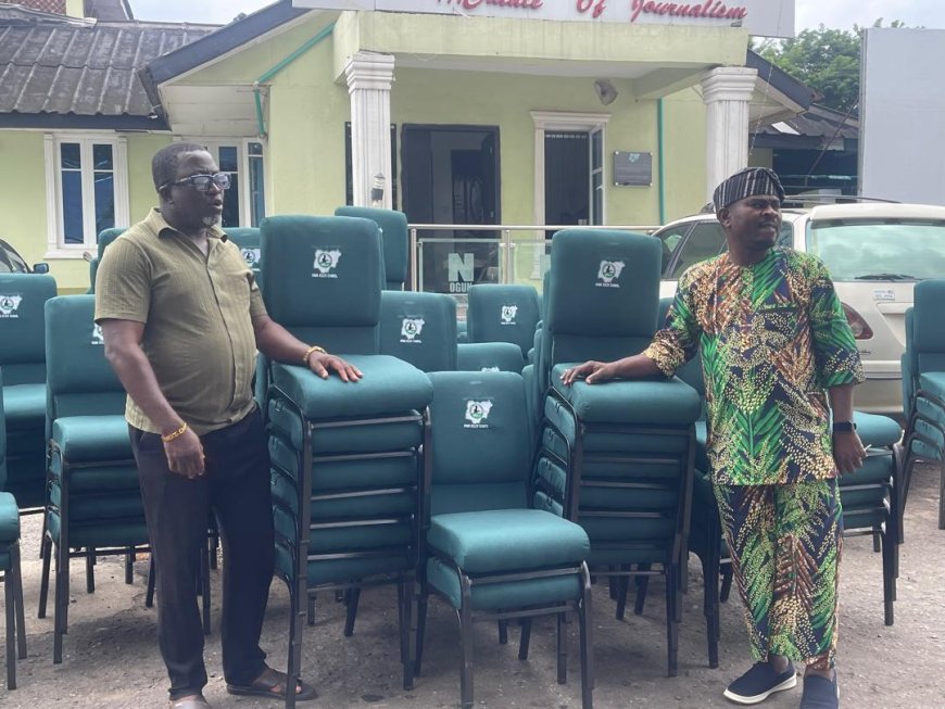 Ogun NUJ Applauds Isiaka For Donating 100 Executive Chairs To Council