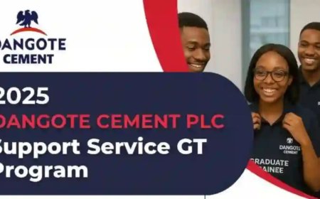 Dangote Support Service Graduate Trainee Program 2025 for Nigerians | How To Apply