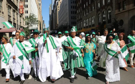 Nigerians ‘shut down’ New York for Independence Day parade