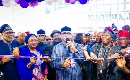 Abiodun Makes History, Inaugurates First Commercial Flight at Gateway International Airport