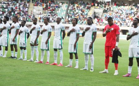 2026 WCQ: Nigeria’s W’Cup hopes on the line today, kickoff time