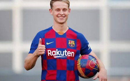La Liga: Barcelona renew Frenkie de Jong’s deal until 2029