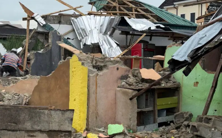 Lagos Govt demolishes over 15 buildings on FESTAC 6th avenue