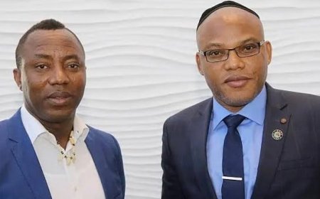 #FreeNnamdiKanuNow protest: Sowore urges police to protect protesters
