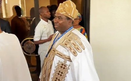 Tinubu swears in Amupitan as new INEC chair