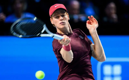 Sinner sweeps into eighth final of season in Vienna