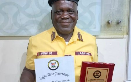 LASTMA official wins 2025 best traffic officer award