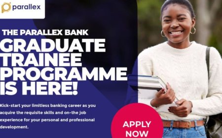 Parallex Bank Graduate Trainee Program 2025 | How To Apply