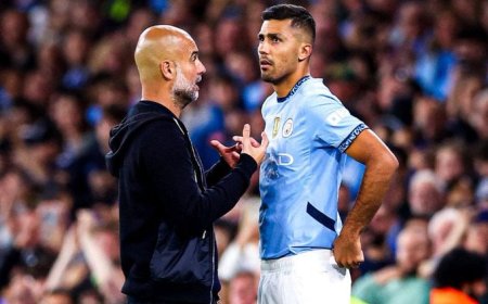 EPL: No return date yet for injured Rodri, says Guardiola
