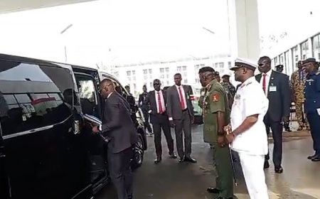 New service chiefs arrive Senate for screening