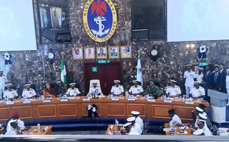 New Naval Chief assumes office, vows to tackle oil theft