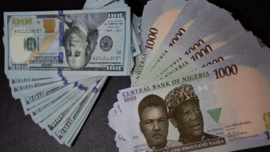 Dollar to Naira exchange rate today