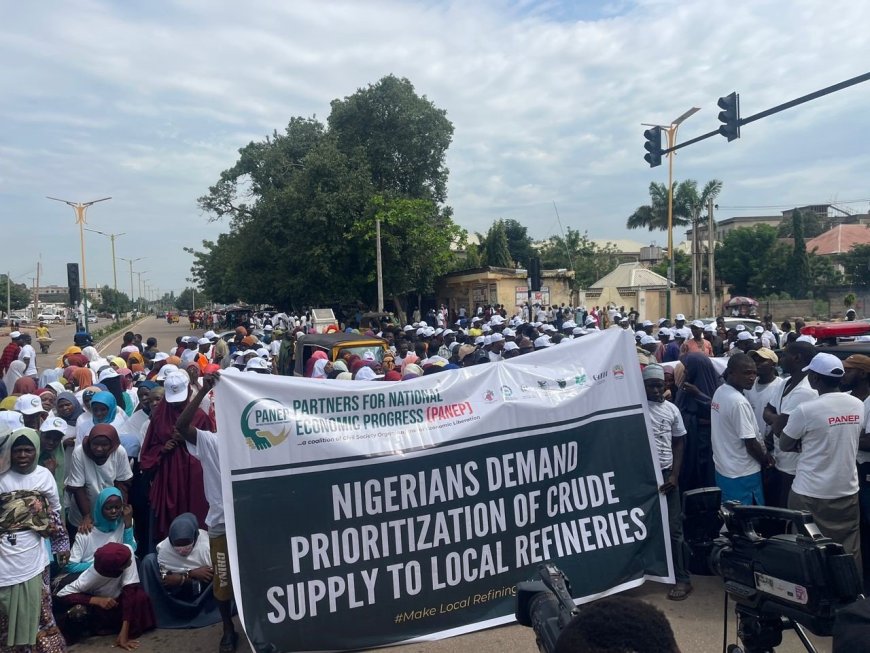 Protest in Kaduna over Dangote–PENGASSAN face-off