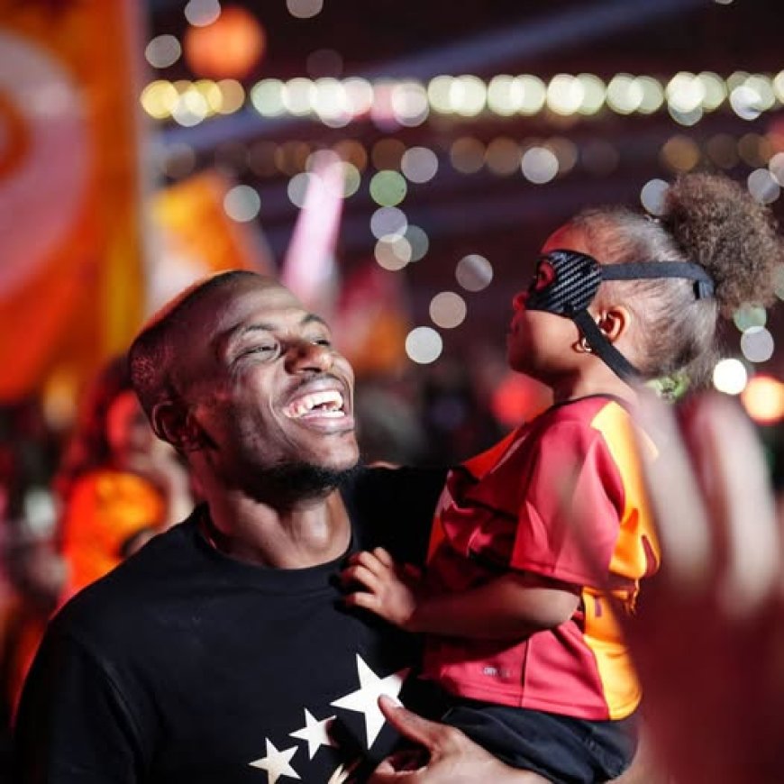 Osimhen pens heartfelt message as daughter turns three