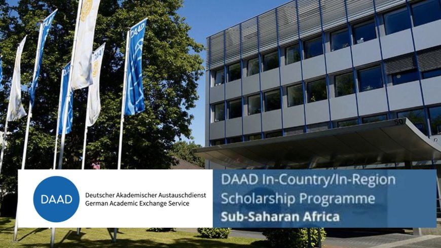 2026 DAAD In-Country/In-Region Scholarships For Africans | Fully Funded