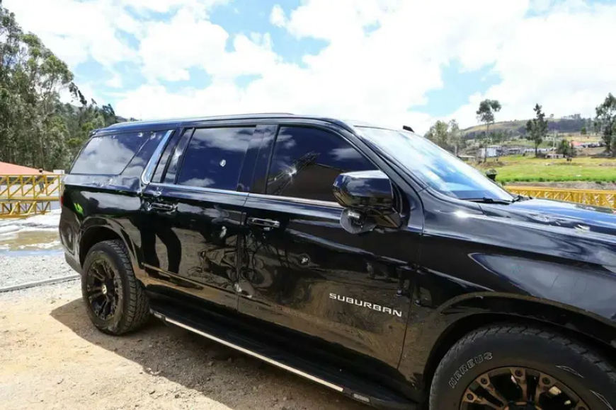 Gunshots fired at Ecuador president’s motorcade