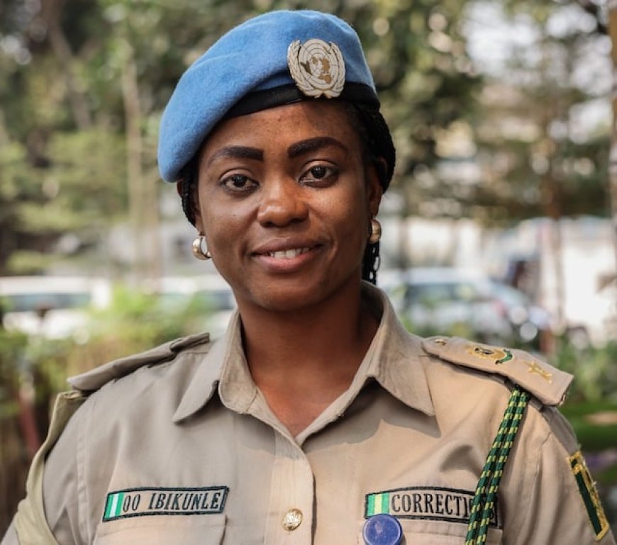 UN honours NCoS officer for transformative DRC prison work