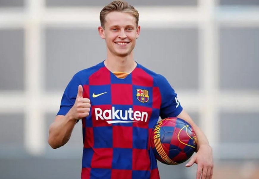 La Liga: Barcelona renew Frenkie de Jong’s deal until 2029