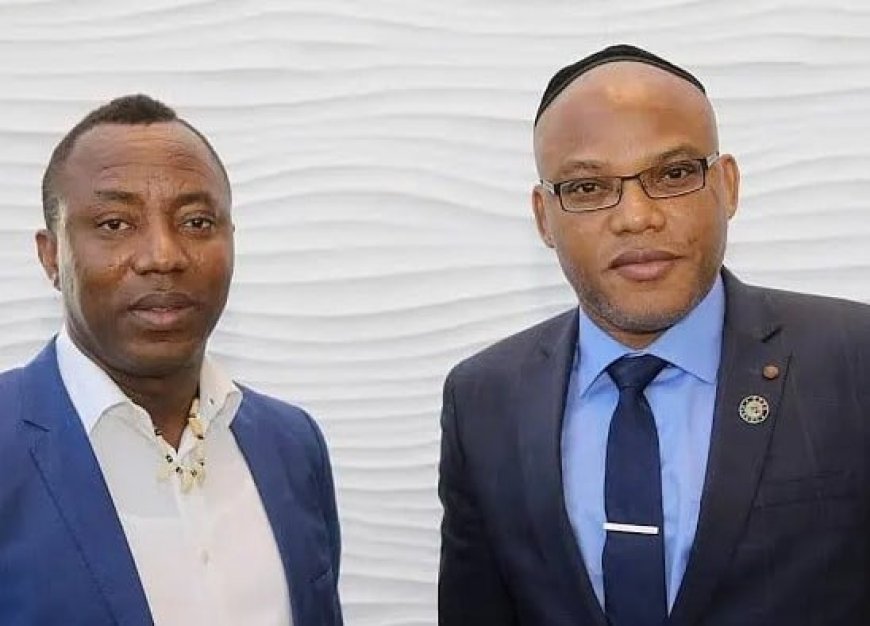 #FreeNnamdiKanuNow protest: Sowore urges police to protect protesters
