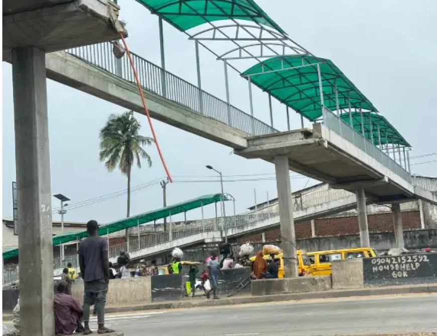 Lagos Pedestrians’ Dilemma: Dashing across Oshodi-Apapa Expressway or collapsed Aswani Bridge