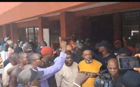 Protest rocks PDP national secretariat