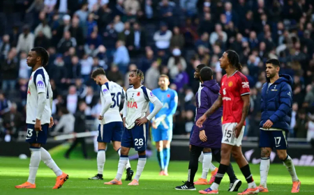 Man Utd have room to ‘grow’, says Amorim after Spurs setback