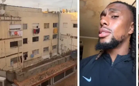 Iwobi reveals where Super Eagles are lodged in Morocco ahead of play-offs; Nigerians react